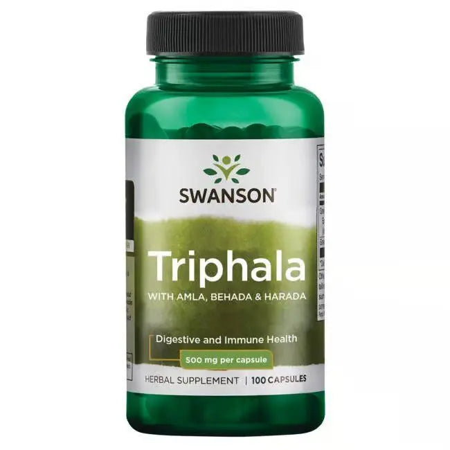 Swanson Triphala with Amla, Behada & Harada - 100 capsules SWANSON