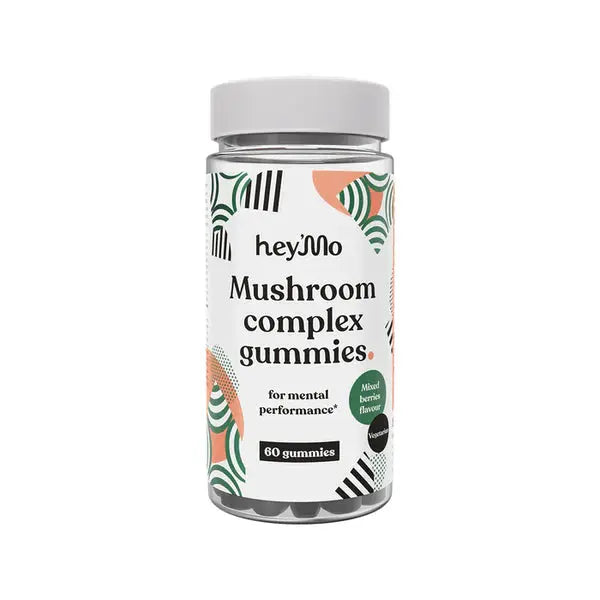 Mushroom Complex gummies (60 chewable tablets) HEY'MO