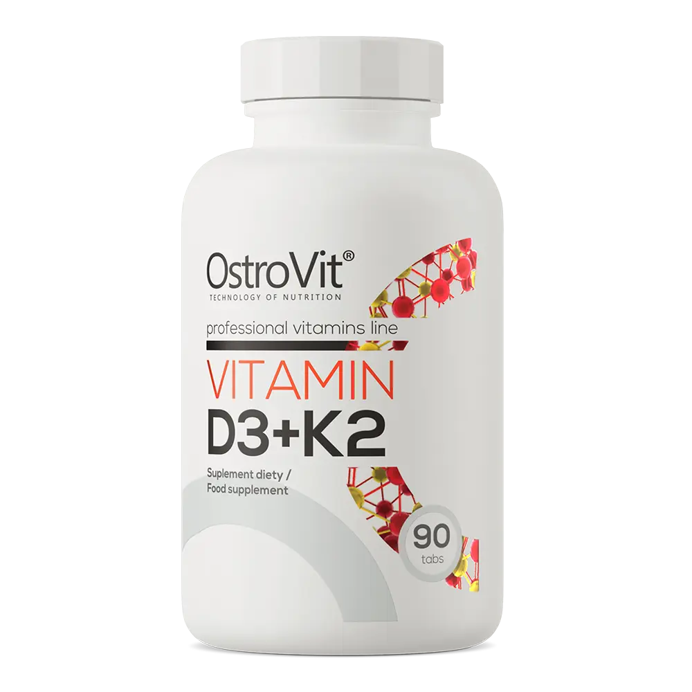 OstroVit Vitamin D3 2000UI + K2 90 tablets OstroVit