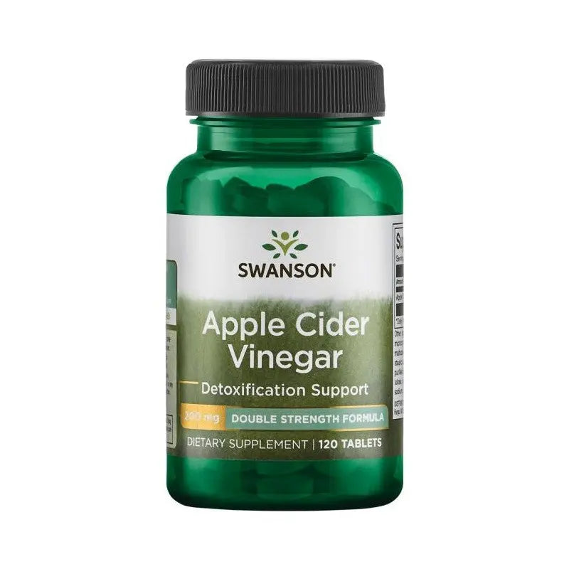 Swanson - Apple Cider Vinegar, 200mg, 120 tablets SWANSON