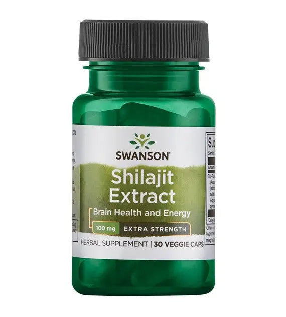 Swanson Shilajit Extract - Extra Strength 100 mg 30 capsules SWANSON