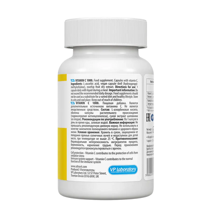 ULTRAVIT Vitamin C 60 kapsulas UltraVit