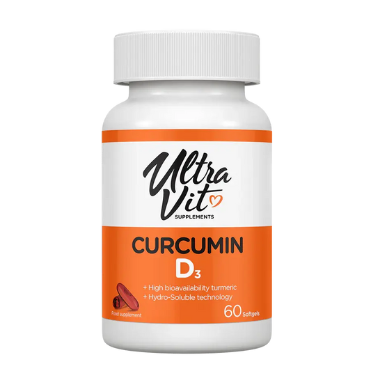 UltraVit Curcumin D3 60 softgels UltraVit