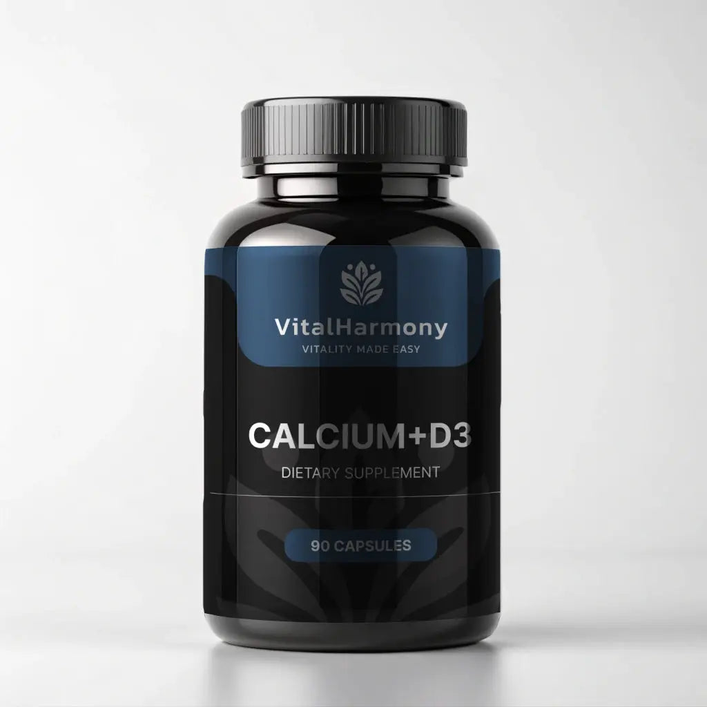 VitalHarmony Calcium + D3 - 90 capsules VitalHarmony