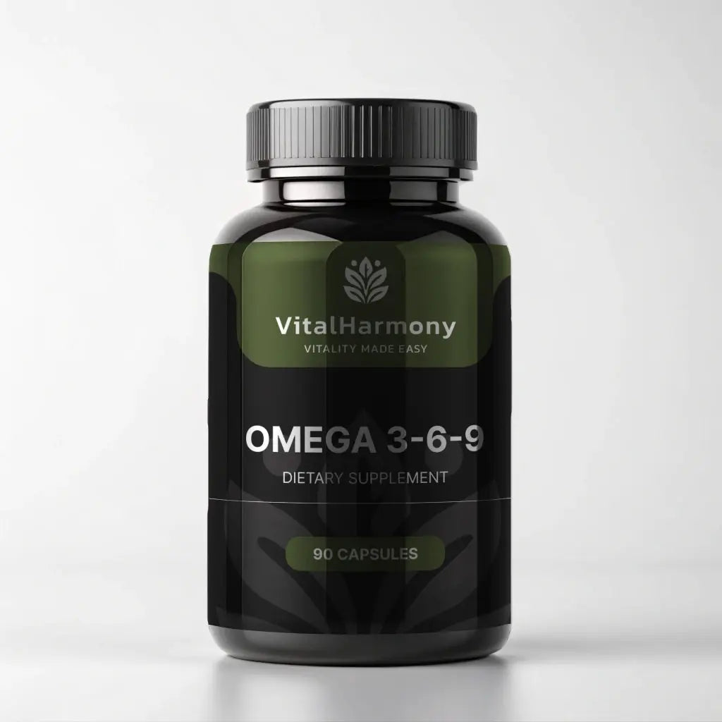 VitalHarmony Omega 3-6-9 - 90 capsules VitalHarmony