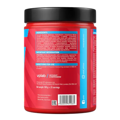 Vplab FitActive Isotonic Drink 500g Vplab