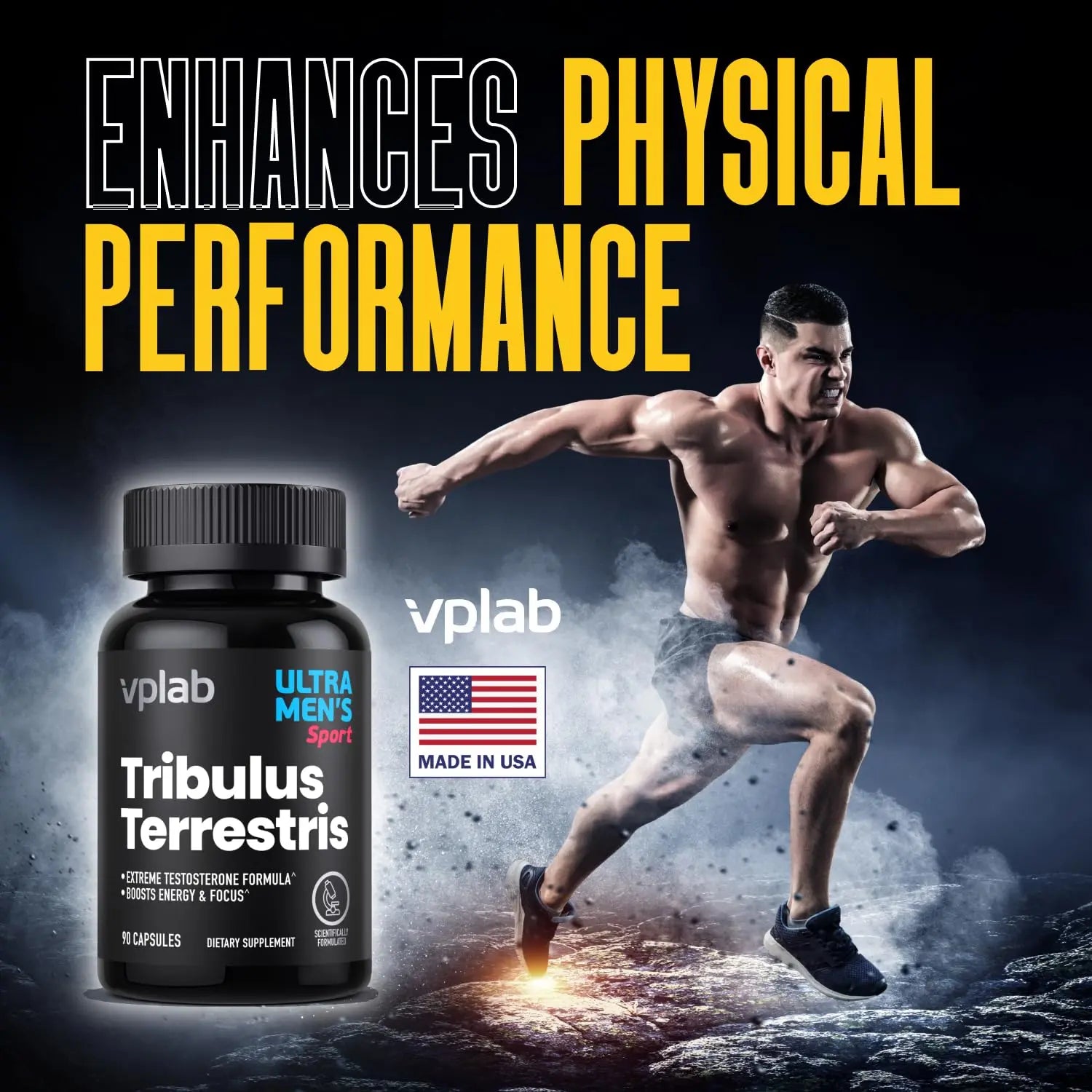 Vplab Tribulus terrestris 90 capsules Vplab